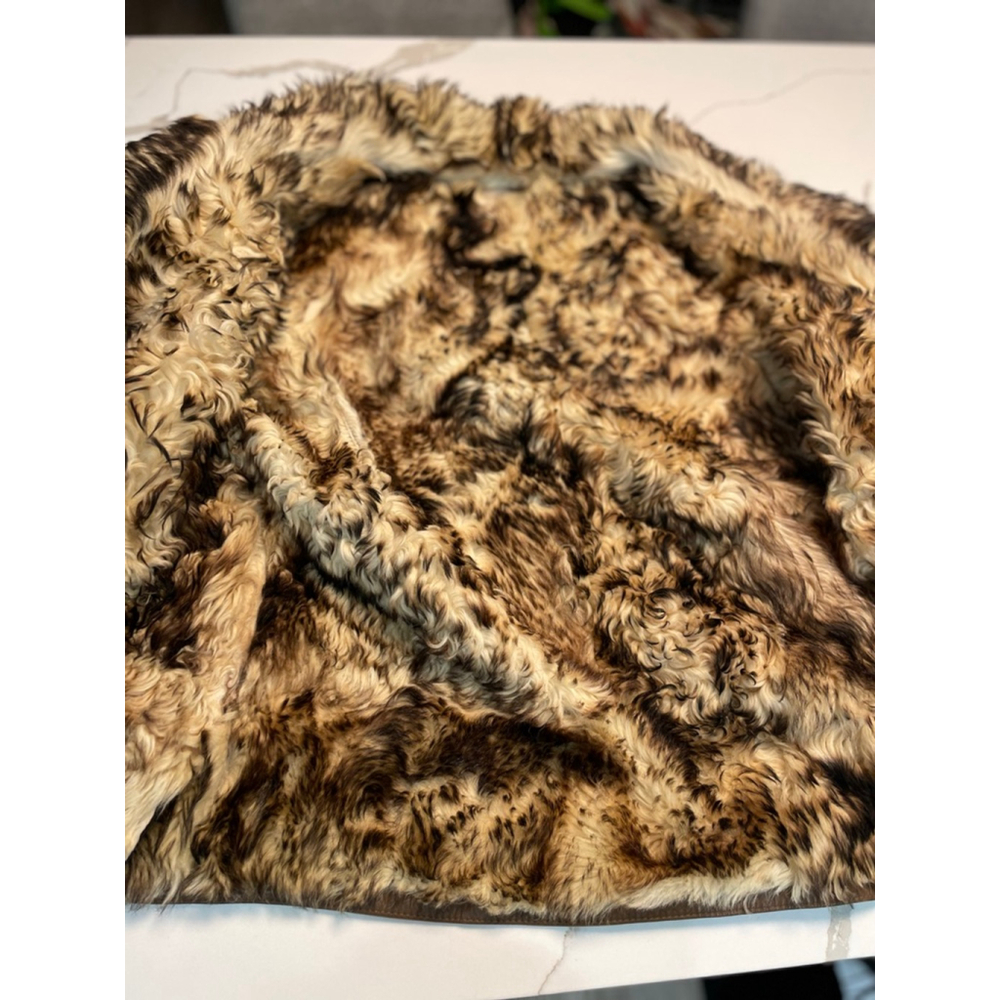 Vintage Penny Lane Sheep Skin Leather Shearling Jacket M Fur lined Boho Retro - Picture 7 of 11